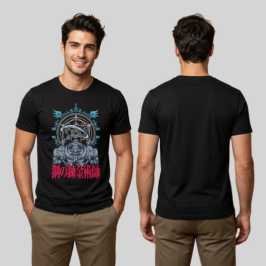 Camiseta Algodon Alphonse Elric Fullmetal Alchemist Art