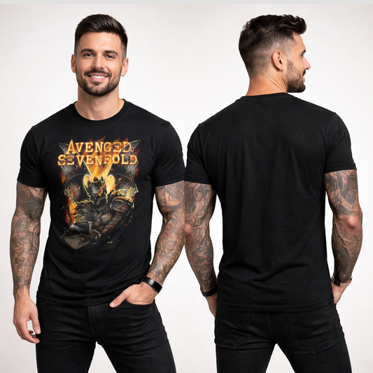 Camiseta Algodon Avenged Sevenfold Art 1