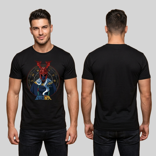 Camiseta Algodon Caballeros Del Zodiaco Patriarca