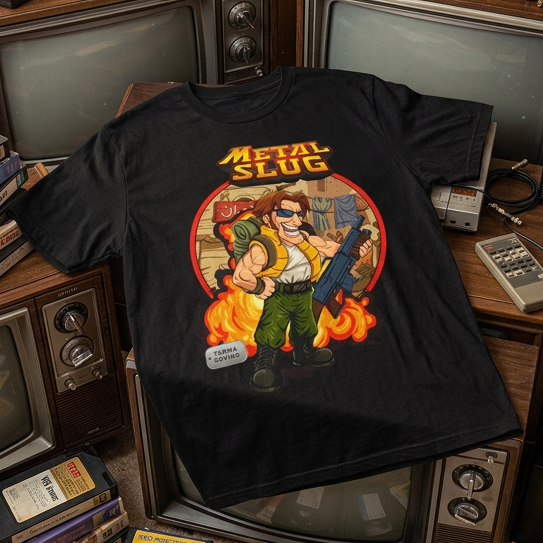 Camiseta Algodon Metal Slug