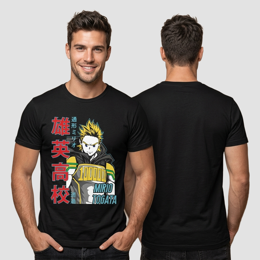 Camiseta Algodon Hero Academia Mirio Togata