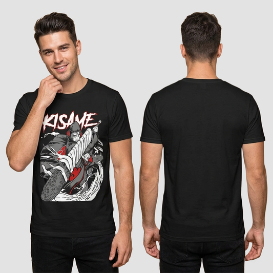 Camiseta Algodon Kisame Akatsuki Poster