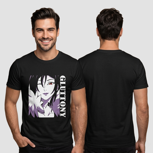 Camiseta Algodon Gluttony Seven Deadly