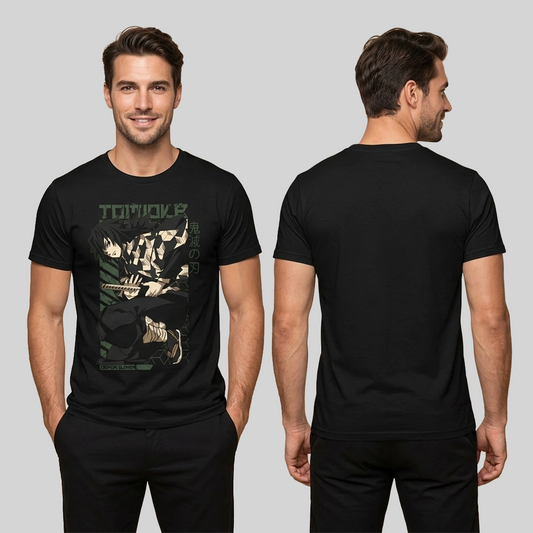 Camiseta Algodon Tomioka Demon Slayer