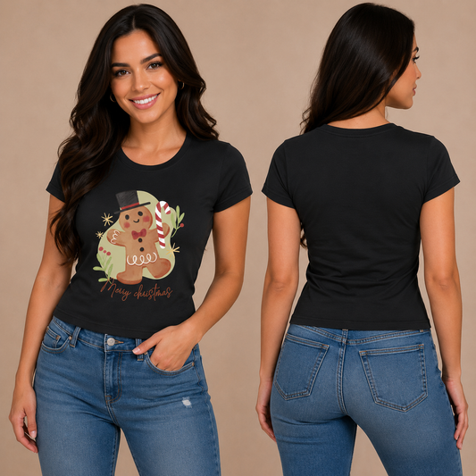 Camiseta Christmas Cookie Karisma para mujer