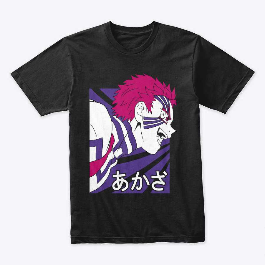 Camiseta Algodon Demon Slayer Akaza Art