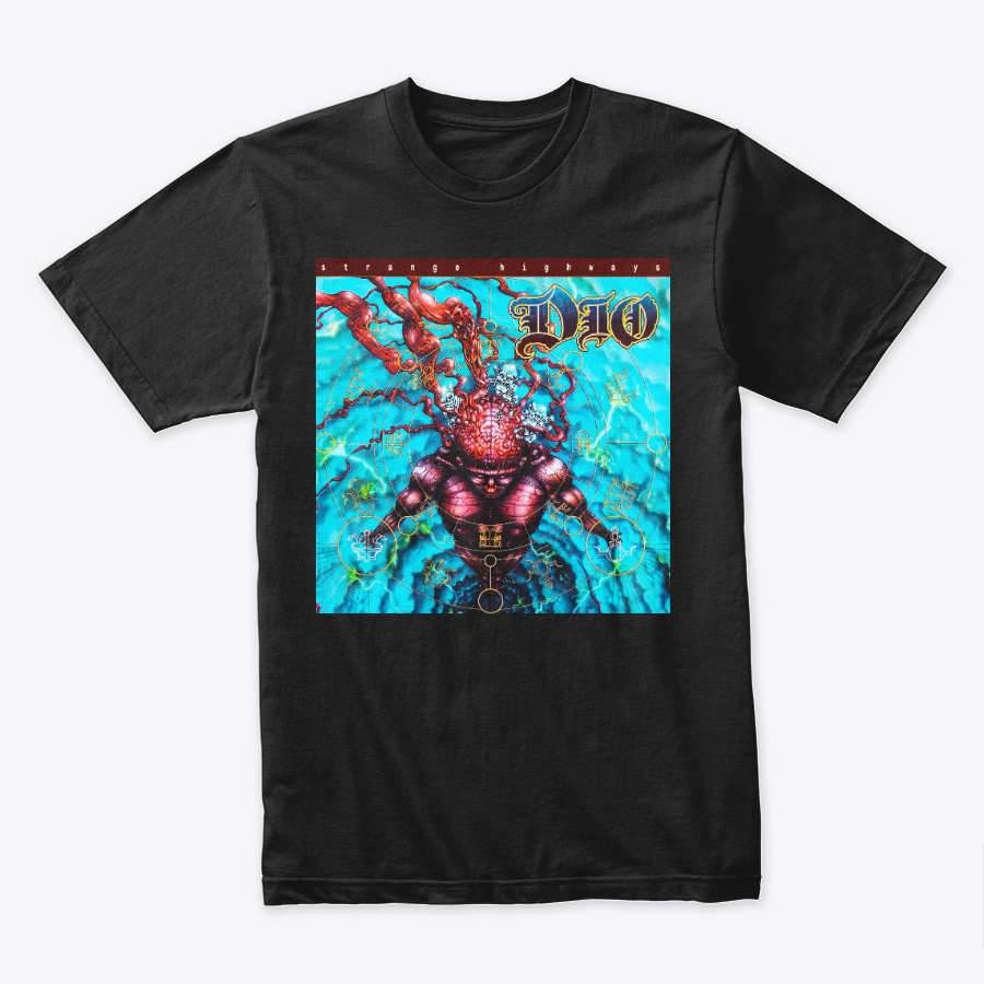 Camiseta Algodon Dio Strange Highways