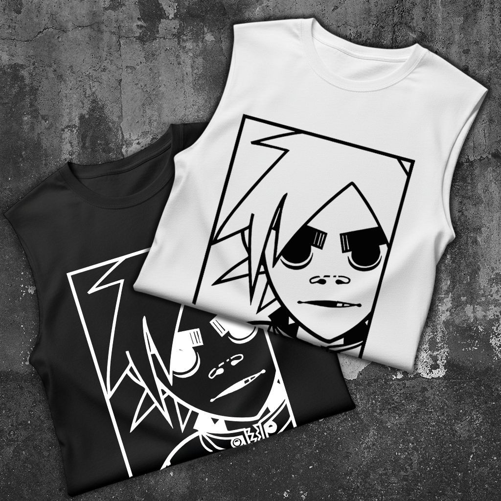 Esqueleto Manga Sisa Gorillaz 2D