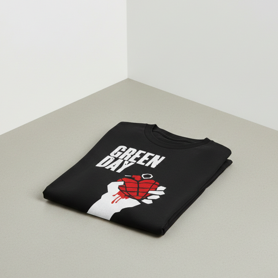 Camiseta Algodon Green Day American Idiot