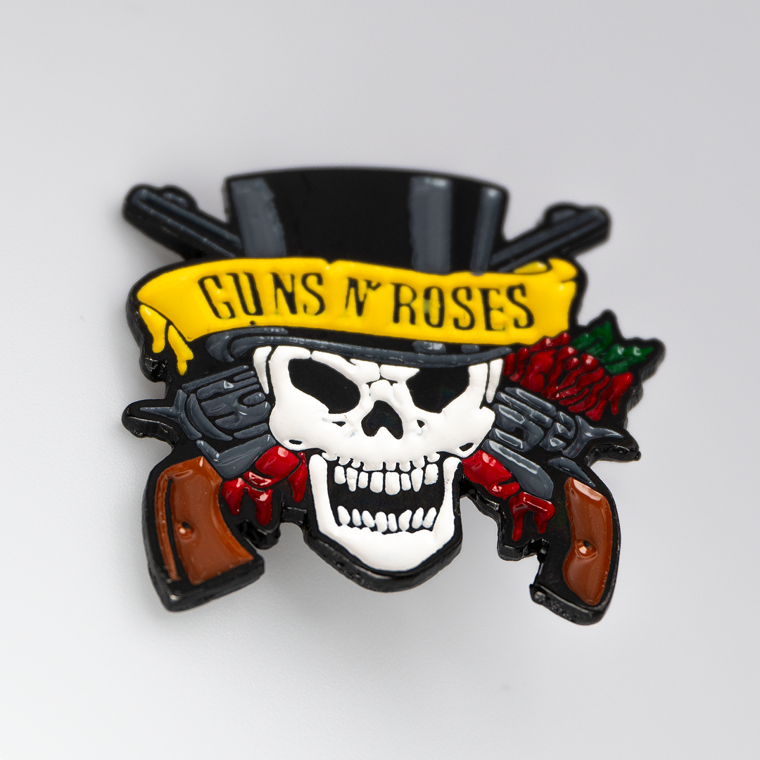 Pin Metálico Rock Guns and Roses