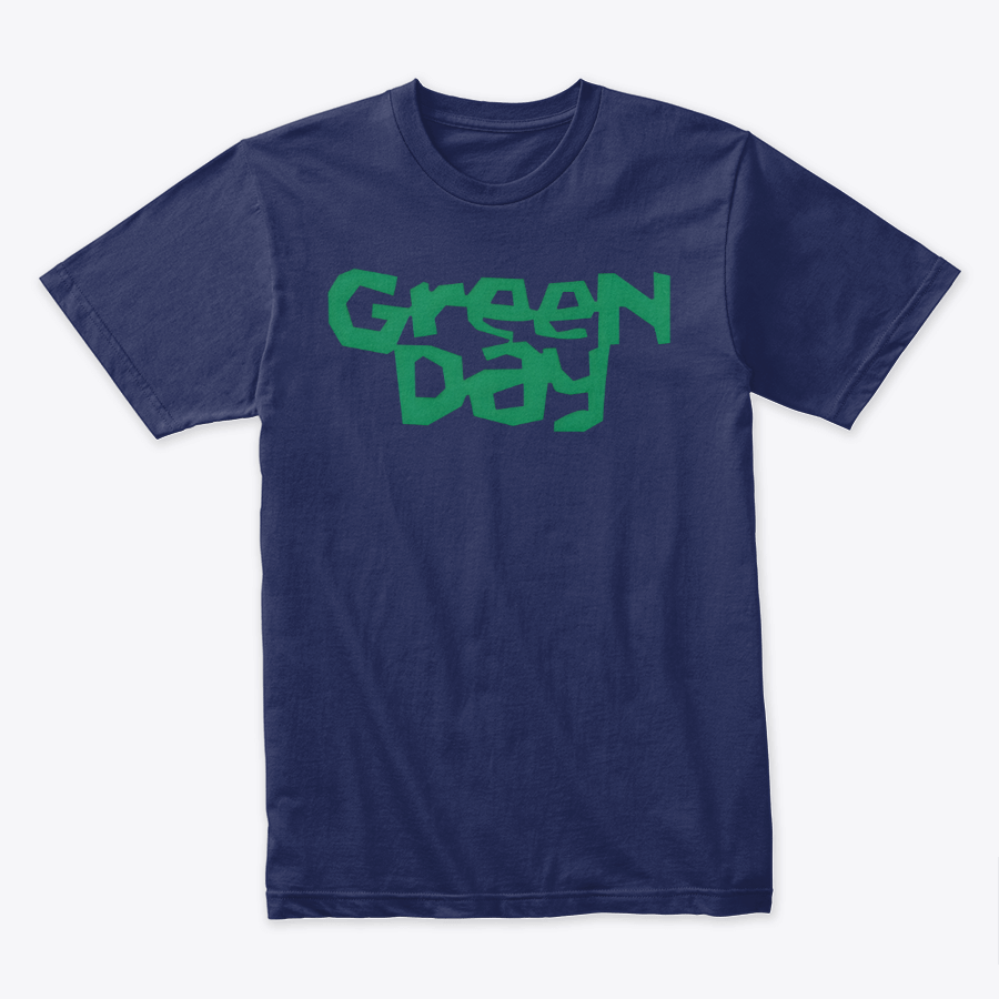 Camiseta Algodon Green Day Logo