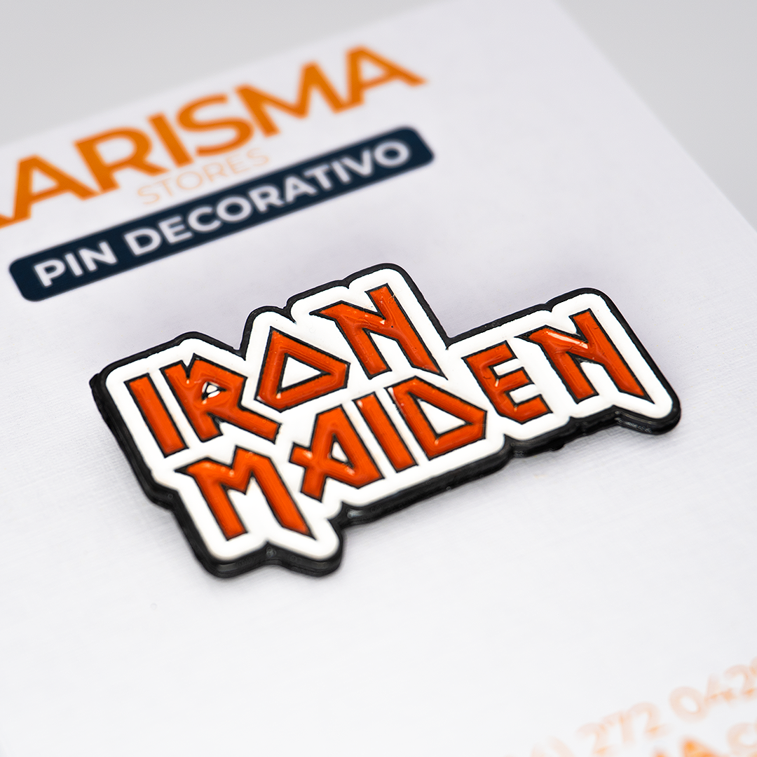 Pin Metálico Rock Iron Maiden