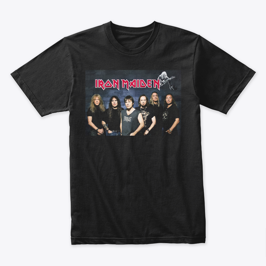Camiseta Algodon Iron Maiden Band Poster