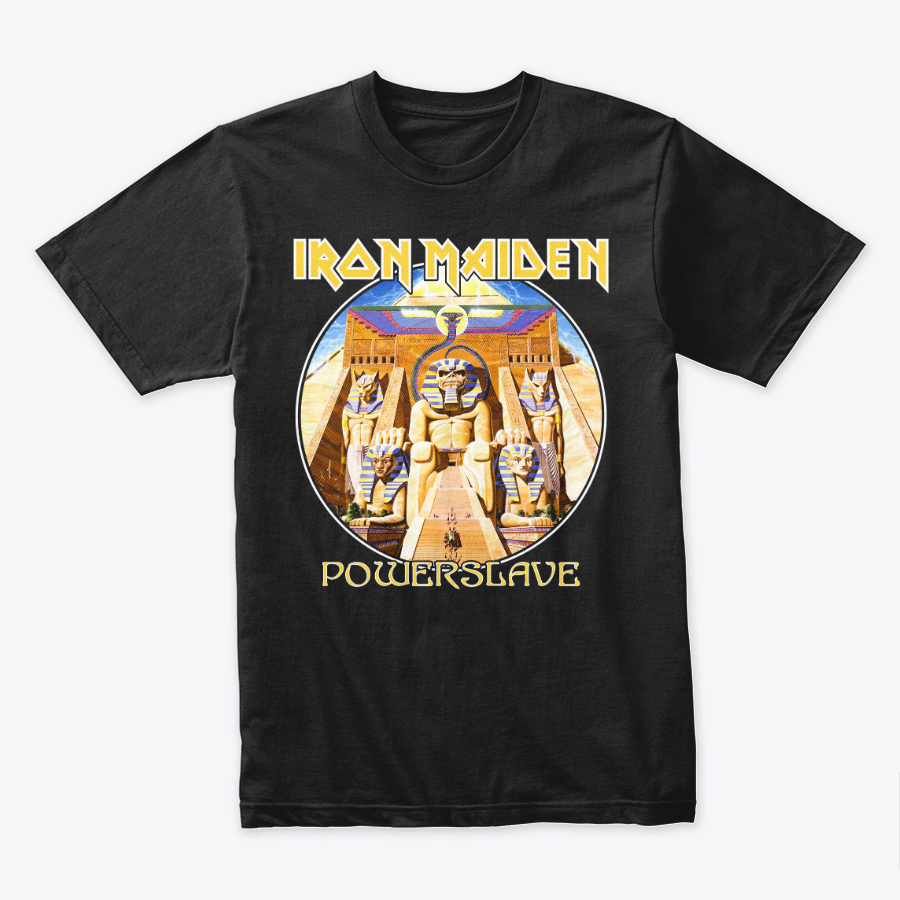 Camiseta Algodon Iron Maiden Powerslave