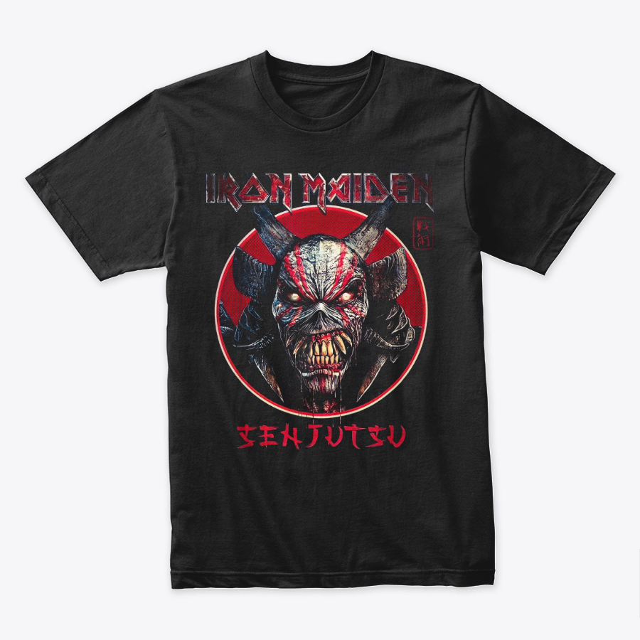 Camiseta Algodon Iron Maiden Senjutsu Eddie