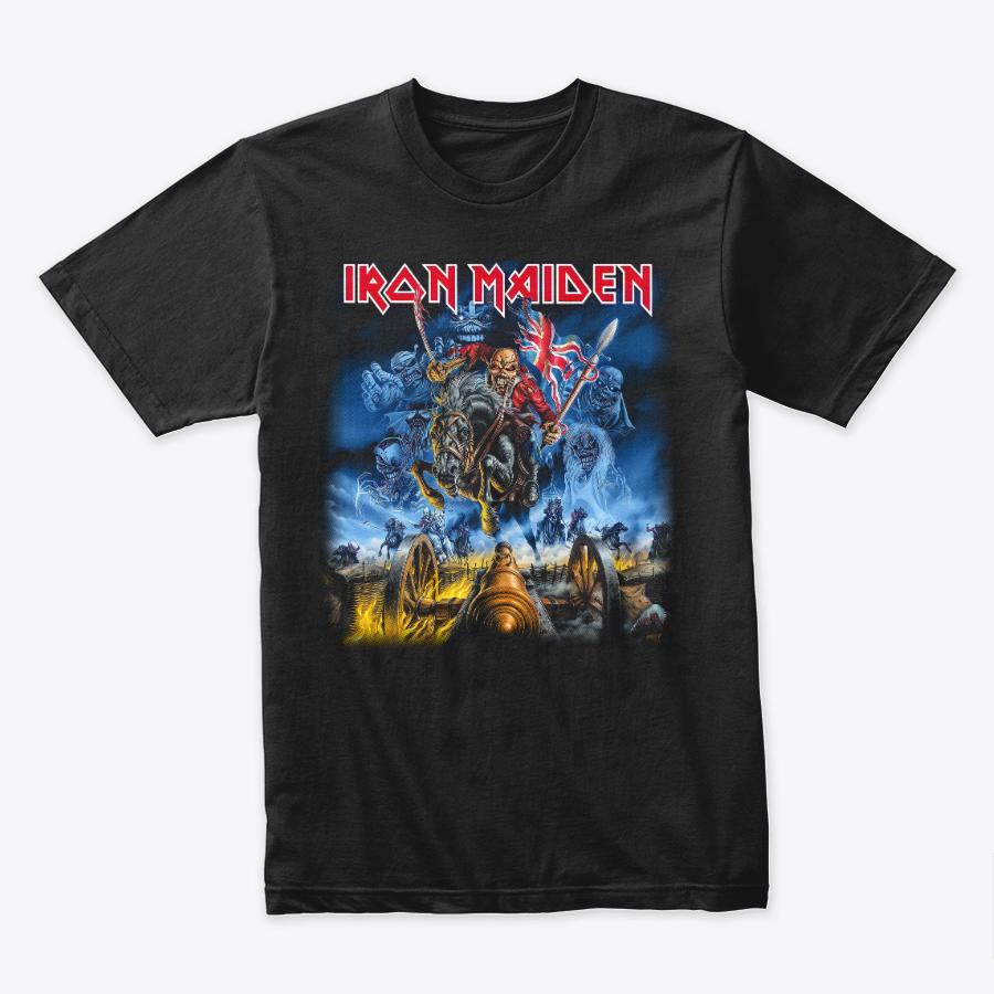 Camiseta Algodon Iron Maiden Trooper