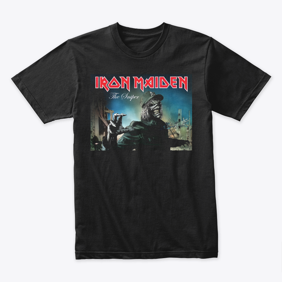 Camiseta Algodon Iron Maiden the sniper