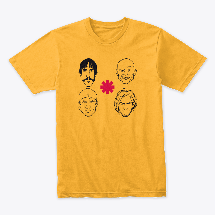 Camiseta Algodón Red Hot Chilli Peppers rock style