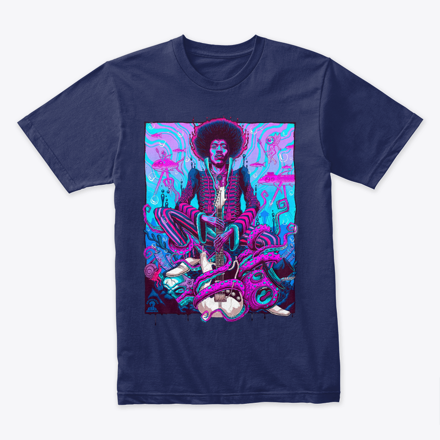 Camiseta Algodon Jimmy Hendrix Poster Style