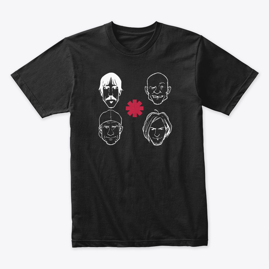 Camiseta Algodón Red Hot Chilli Peppers rock style