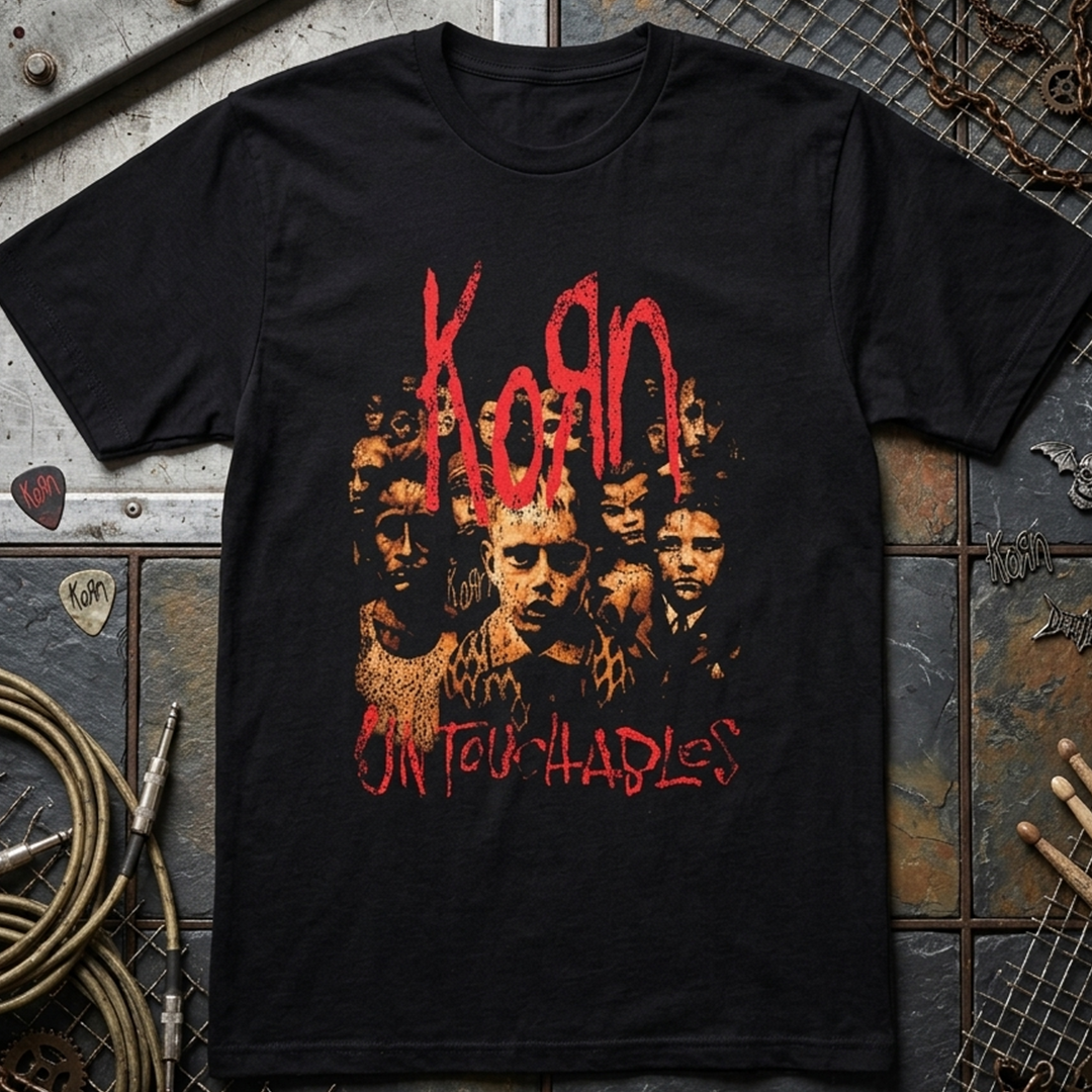 Camiseta Algodón Korn Untouchables