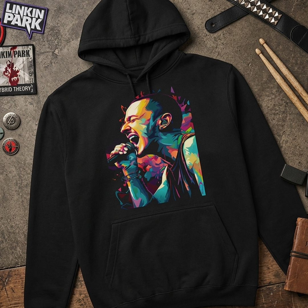 Buzo Capota Linkin Park Colors Art