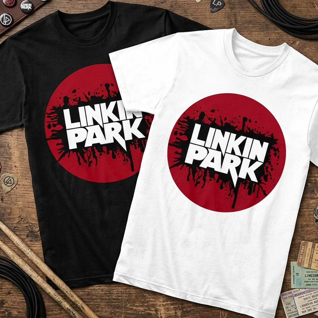 Camiseta Algodon Linkin Park Red