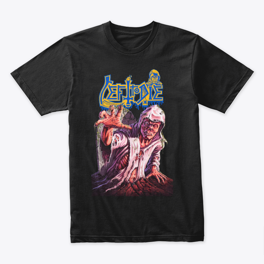 Camiseta Algodon Lef To Die Poster Zombie