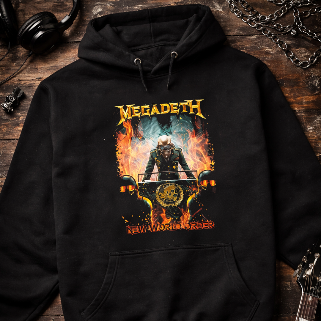 Buzo Capota MegaDeth New World Order