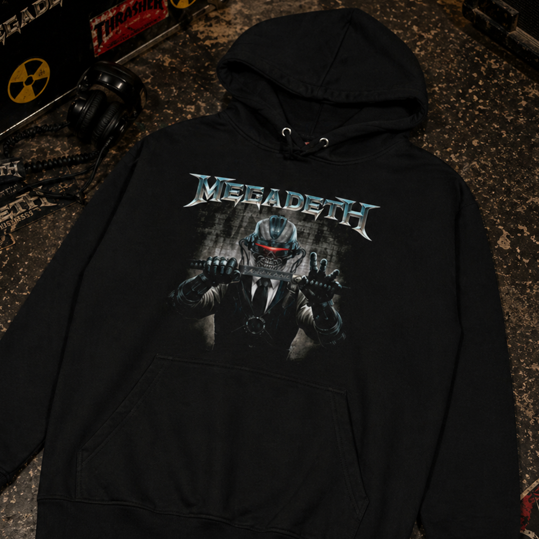 Buzo Capota Megadeth Rust In Peace