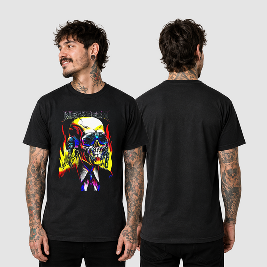 Camiseta Algodon Megadeth Vic Rattlehead