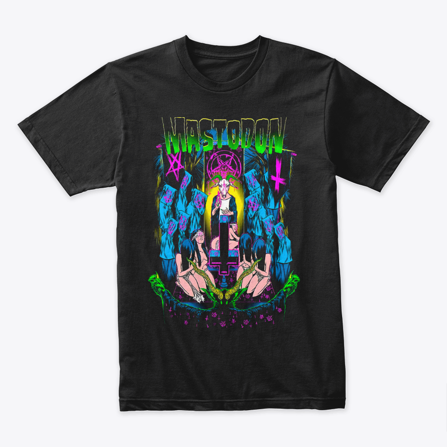 Camiseta Algodon Mastodon Unholy Ceremony