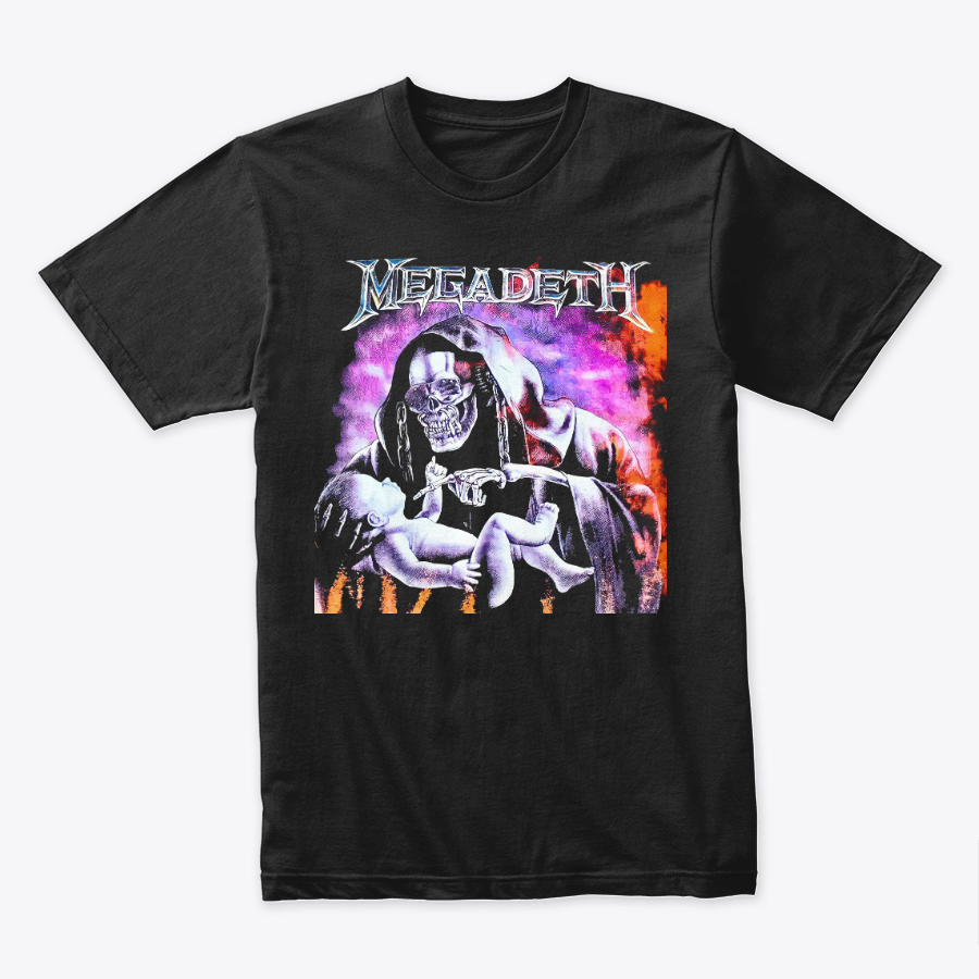 Camiseta Algodon MegaDeth Art Style