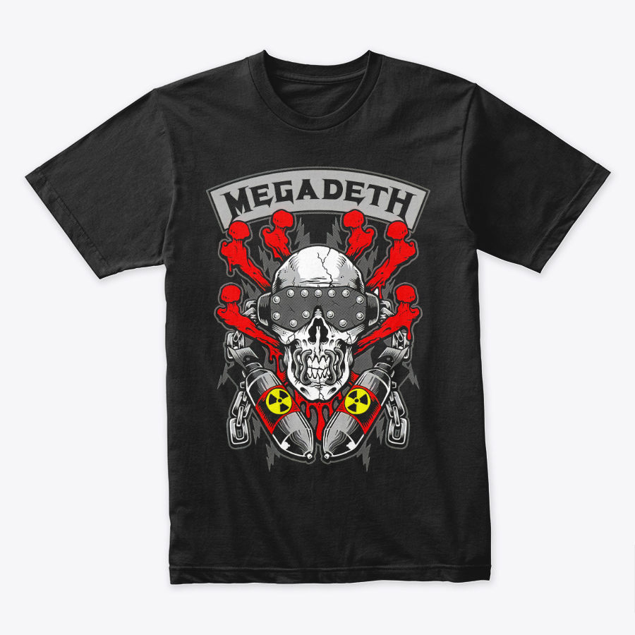 Camiseta Algodon Megadeth Art