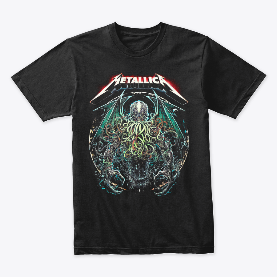 Camiseta Algodon Metallica The Call Of Ktulu
