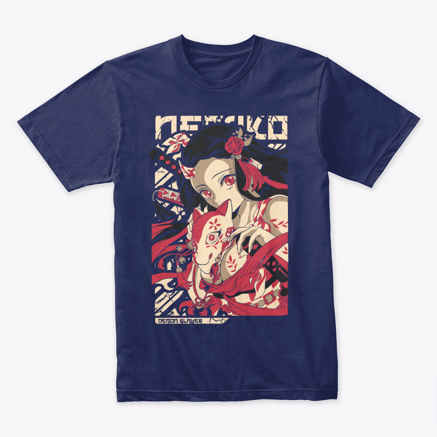 Camiseta Algodon Nezuko Kamado Demon Slayer Art