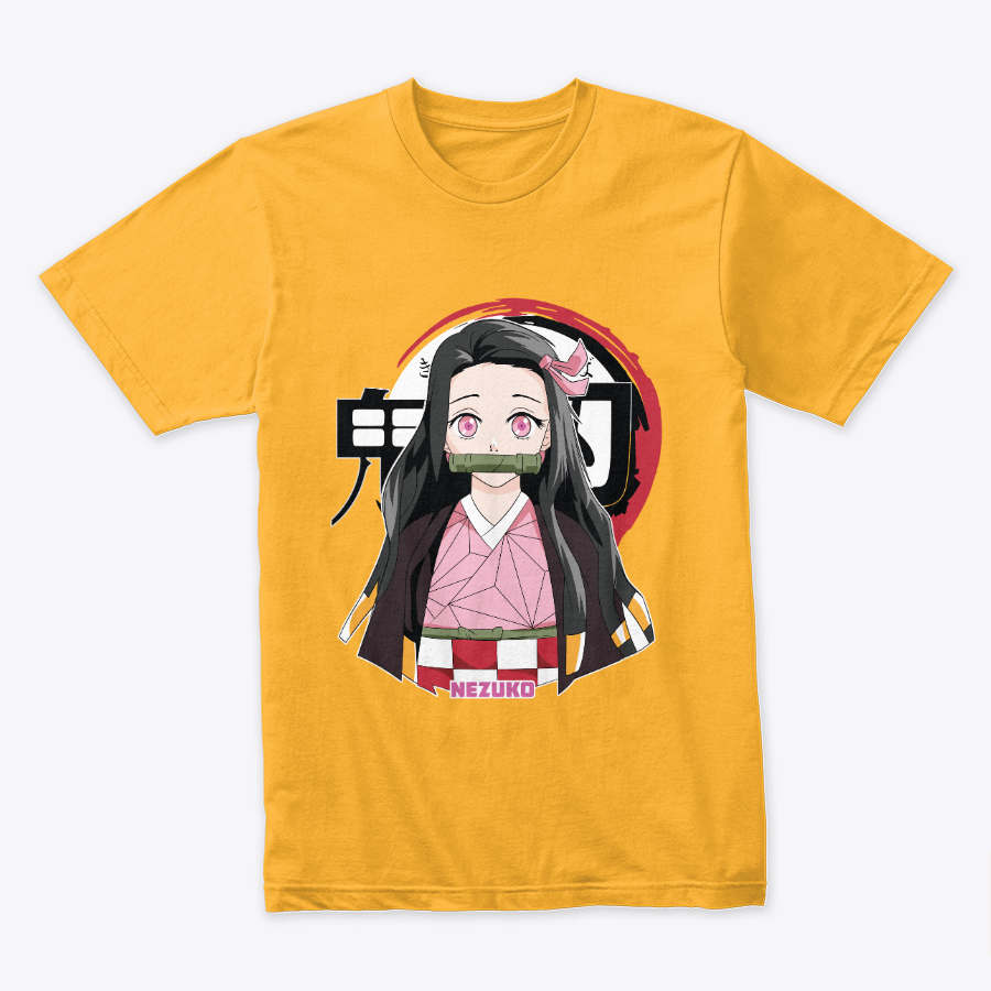 Camiseta Algodon Nezuko Logo Art