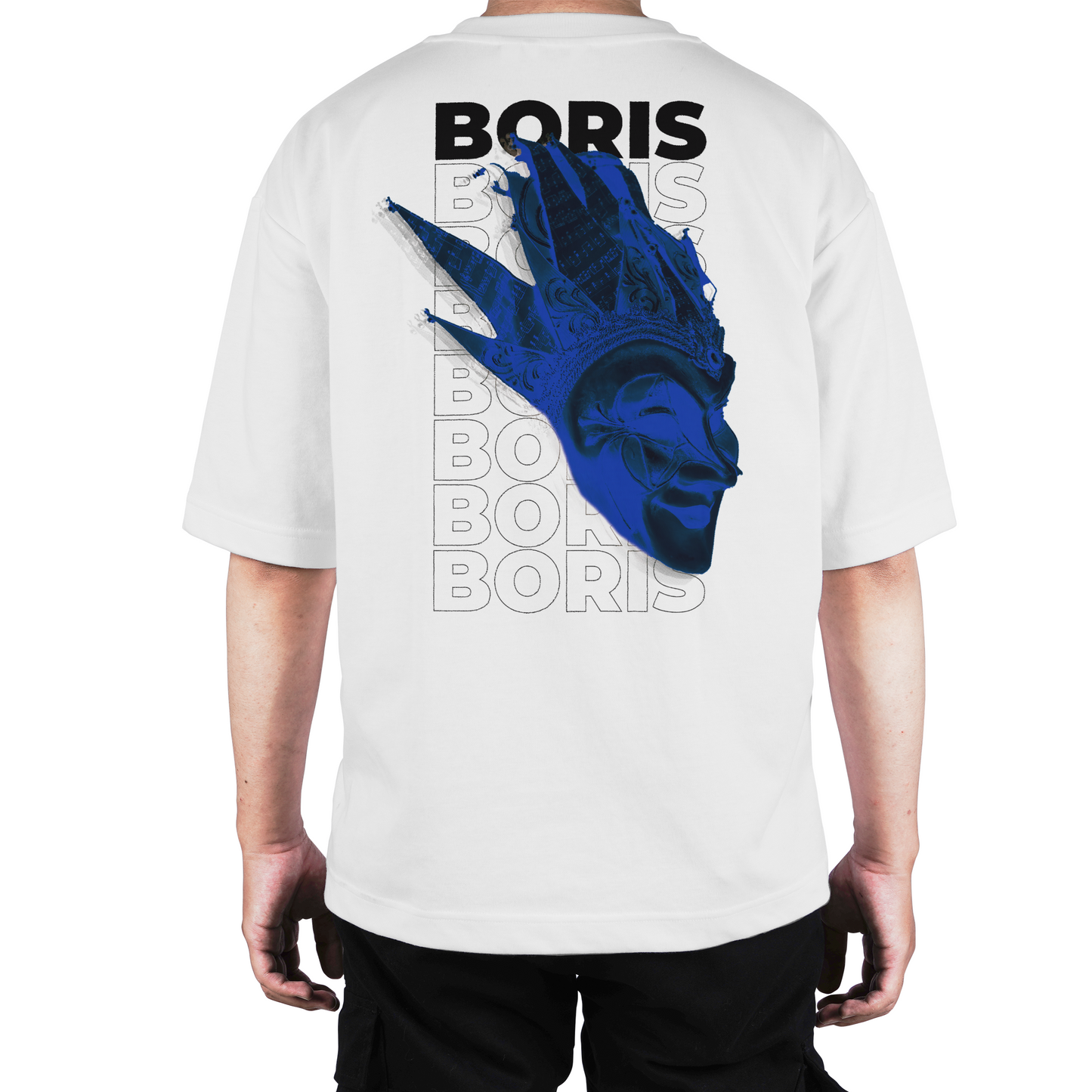 Camiseta Oversize Boris Brejcha FCKNG Serious