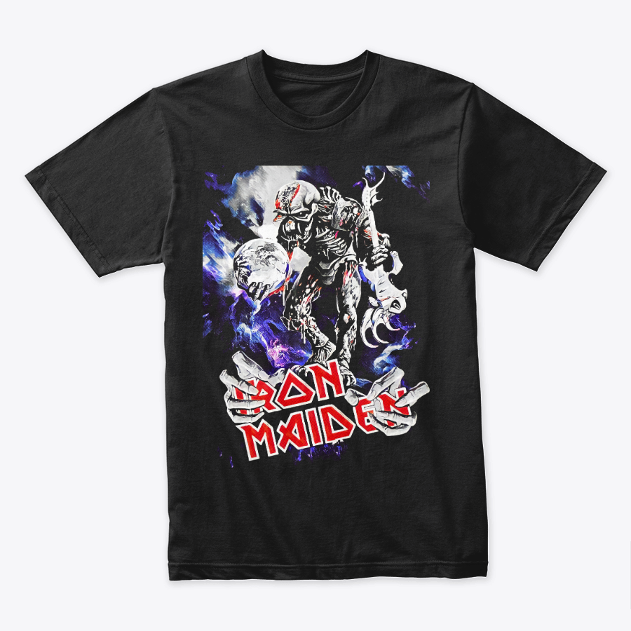 Camiseta Algodon Iron Maiden Eddie