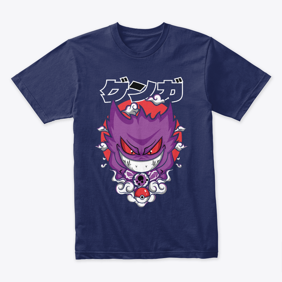 Camiseta Algodon Pokemon Gengar Poster
