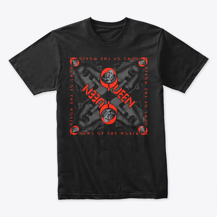 Camiseta Algodon Queen News Of The World