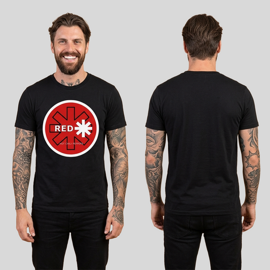 Camiseta Algodon RHCP Logo Poster