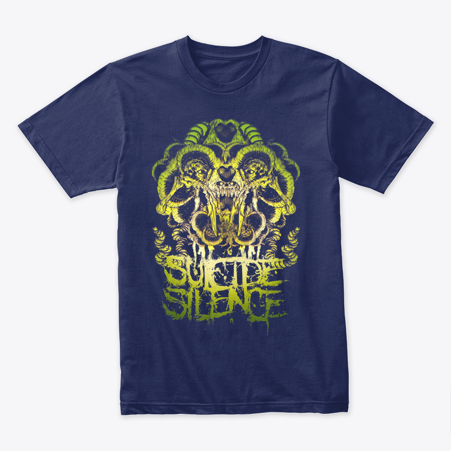 Camiseta Algodon Suicide Silence Monster Face