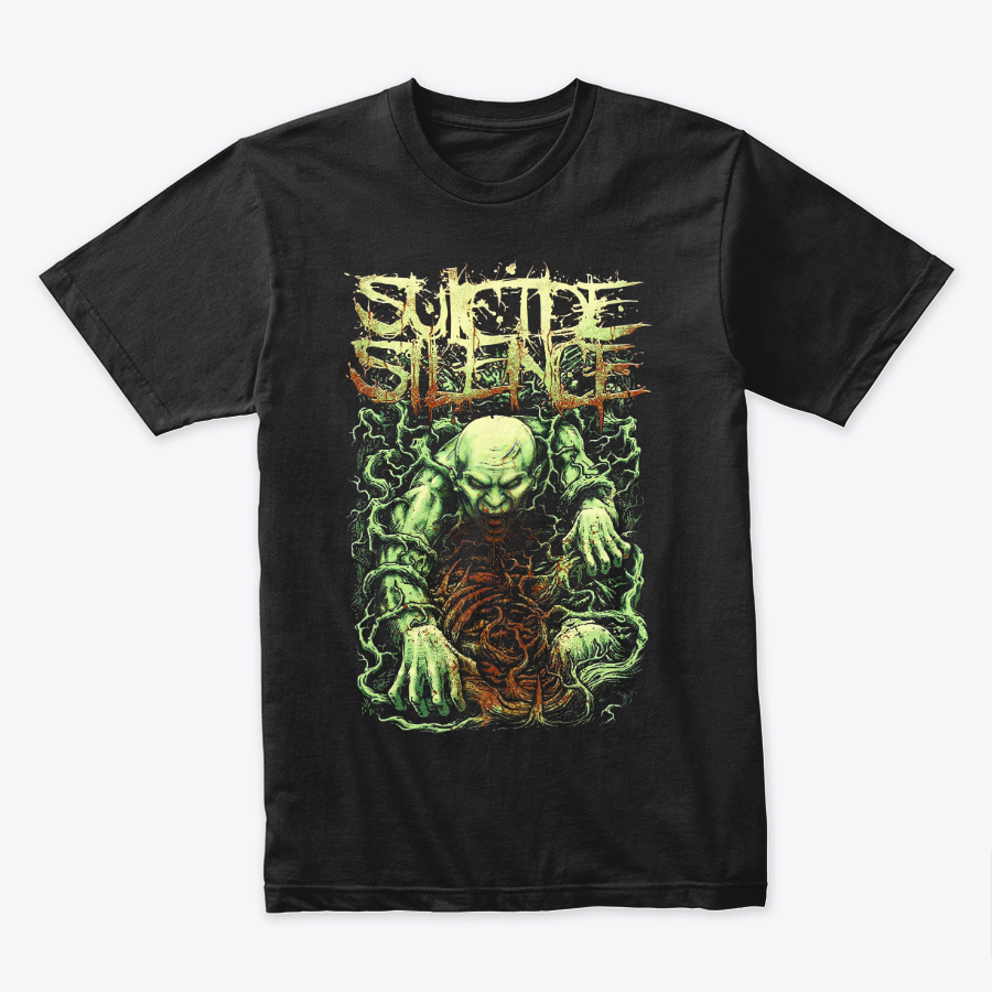 Camiseta Algodon Suicide Silence cannibal Poster