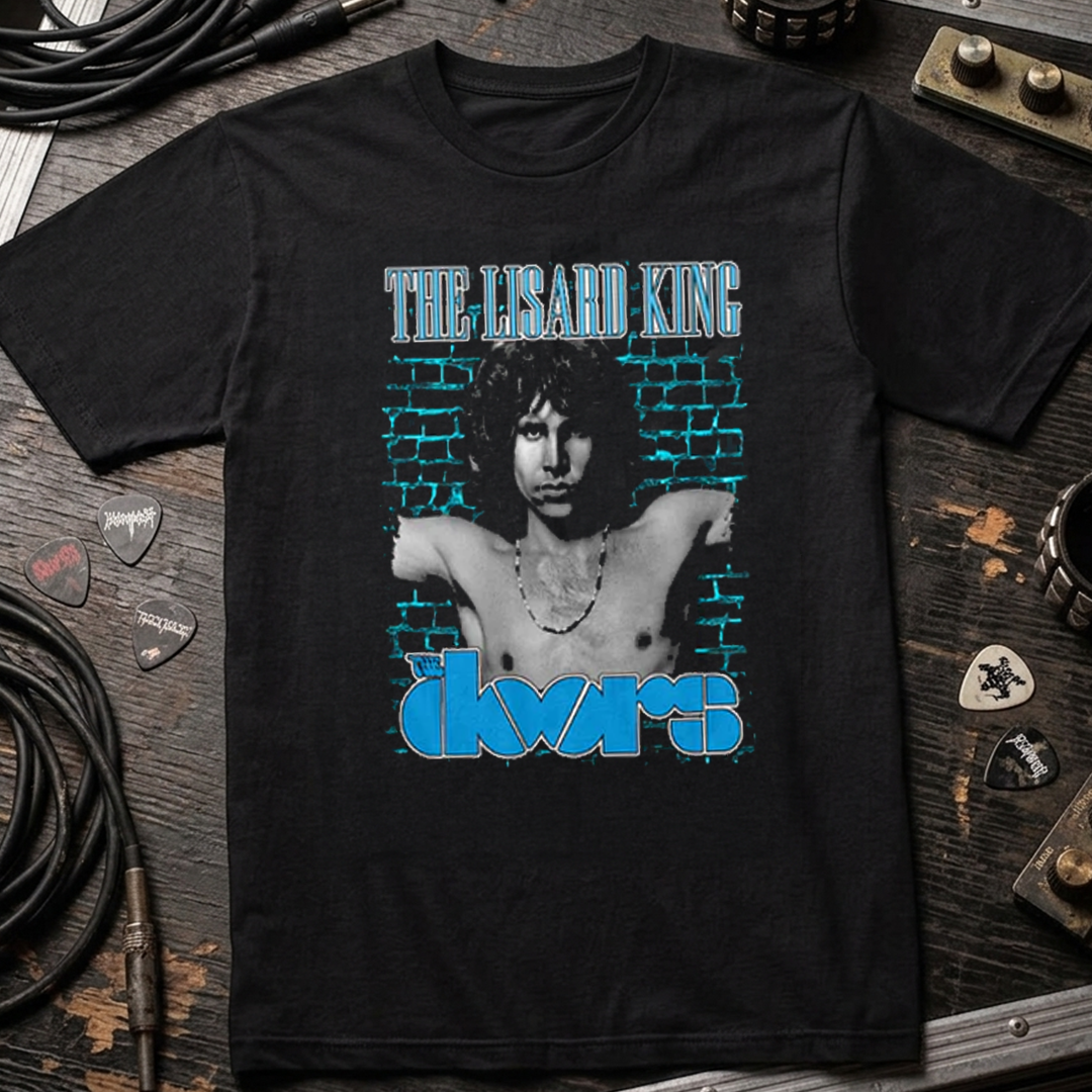 Camiseta Algodon The Doors Lisard King