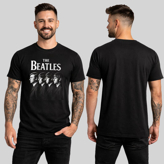 Camiseta Algodon The Beatles Band