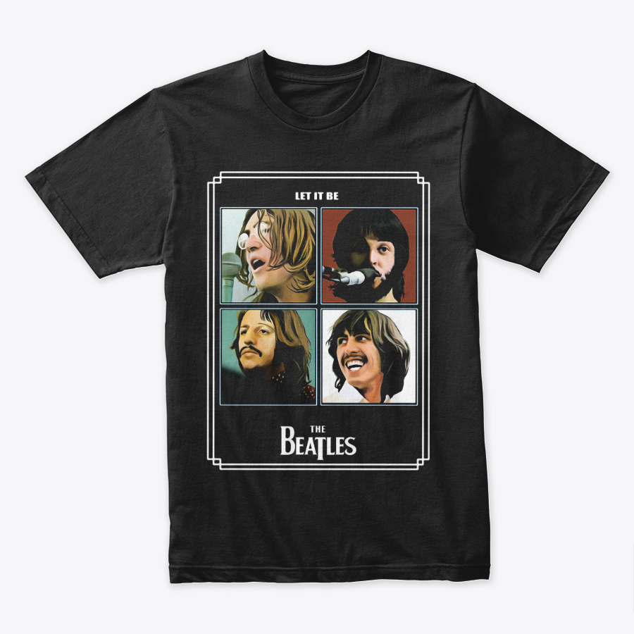 Camiseta Algodon The Beatles Let It Be