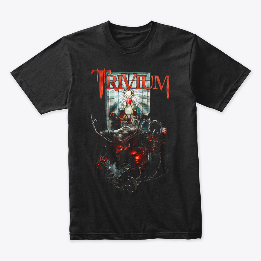 Camiseta Algodon Trivium Style Art