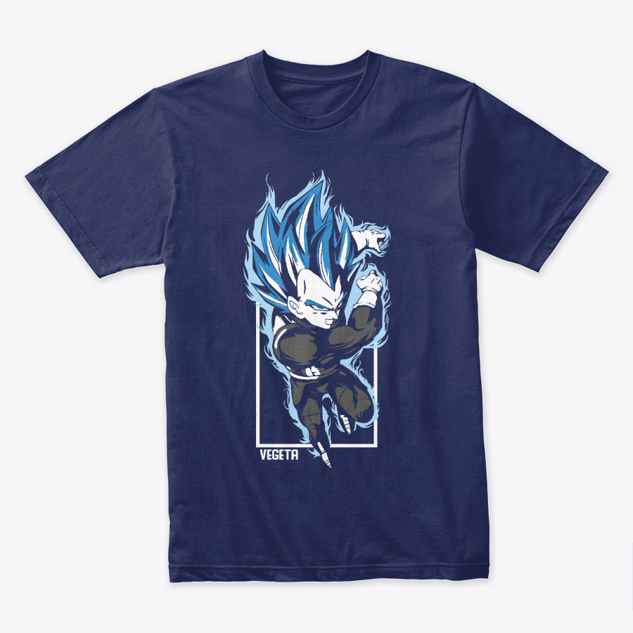 Camiseta Algodon Vegeta Dragon Ball Art