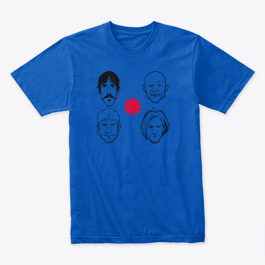 Camiseta Algodón Red Hot Chilli Peppers rock style